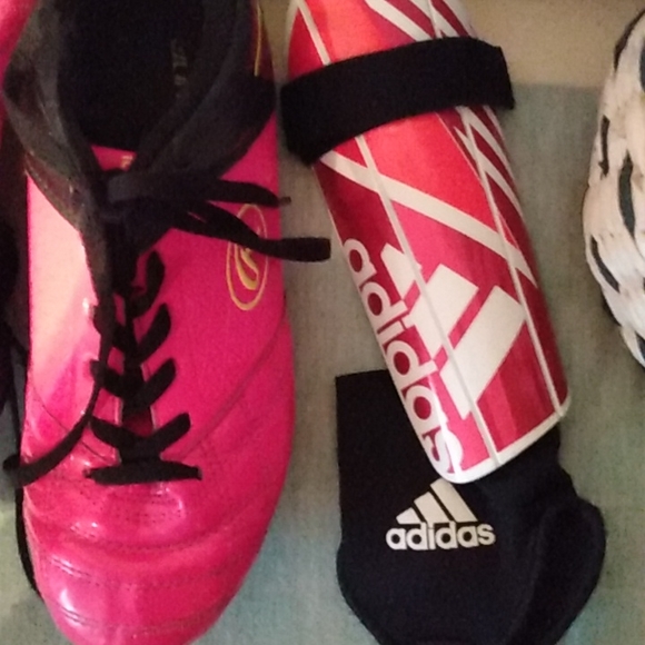 Women's soccer running shoes plus calf pads - Picture 6 of 7